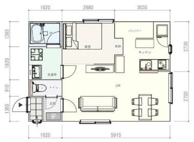 Casa Pittore上星川(間取り)