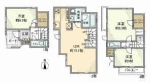 横浜市神奈川区七島町の貸家