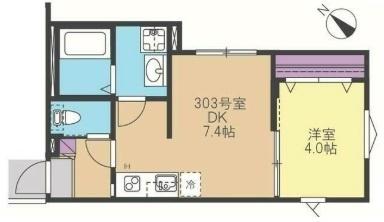 横浜市神奈川区三ツ沢西町のアパート