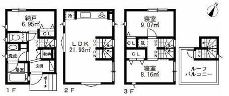 横浜市西区浜松町の貸家