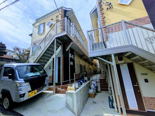 横浜市西区境之谷のアパート