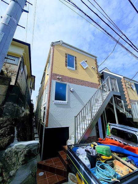 横浜市西区境之谷のアパート