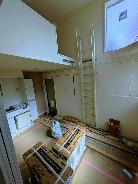 横浜市西区境之谷のアパート