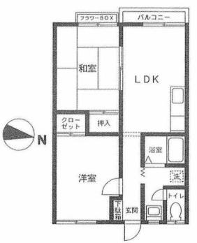 横浜市神奈川区片倉５丁目のアパート