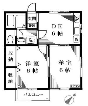横浜市神奈川区斎藤分町のアパート