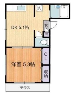 横浜市神奈川区神大寺１丁目のアパート