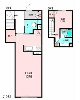 横浜市神奈川区上反町１丁目のテラスハウス