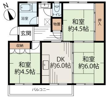 片倉台団地3-8号棟