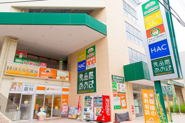 横浜市神奈川区六角橋３丁目のテラスハウス(食品館あおば六角橋店)