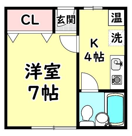 門真市垣内町のアパート
