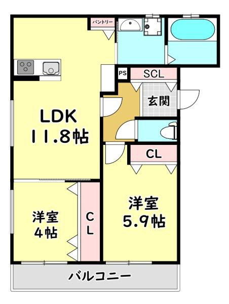門真市末広町のアパート