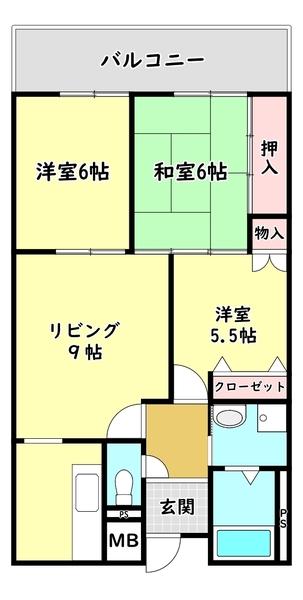 マンション新屋