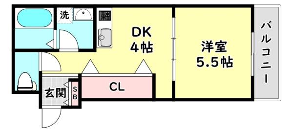 守口市藤田町２丁目のアパート