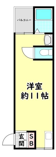 寝屋川市萱島東２丁目のハイツ