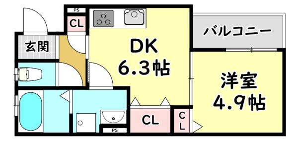 守口市菊水通２丁目のアパート