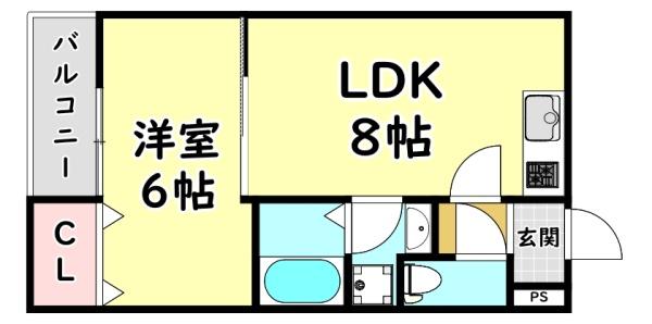 守口市菊水通２丁目のアパート