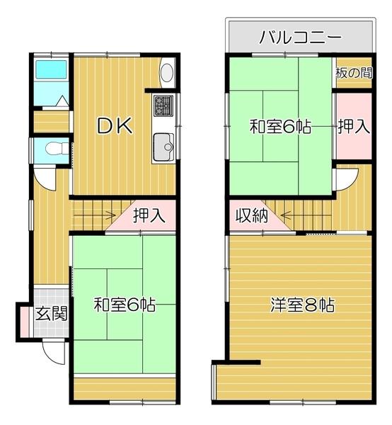 寝屋川市堀溝１丁目の貸家