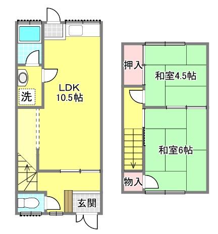 北田恵子貸家（南棟左２）