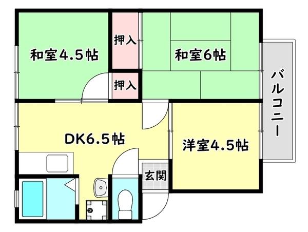 寝屋川市高柳５丁目のアパート