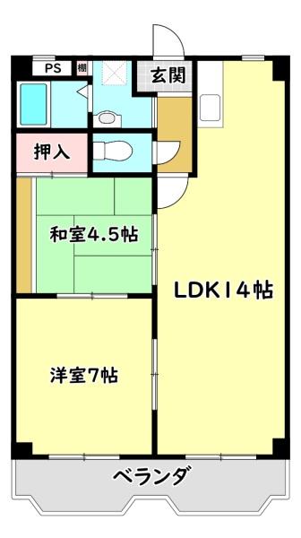 寝屋川市田井町のマンション
