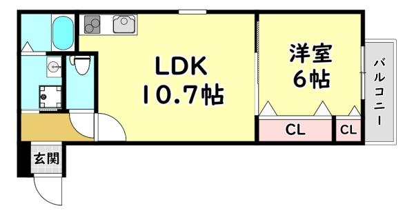 寝屋川市萱島本町のアパート