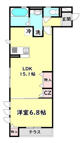 寝屋川市下神田町のアパート
