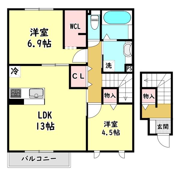 門真市宮前町のアパート