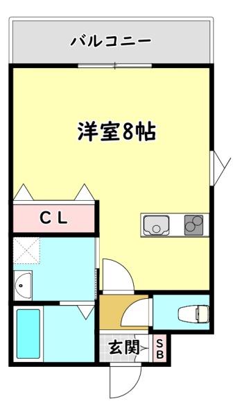 寝屋川市萱島信和町のマンション(間取り)