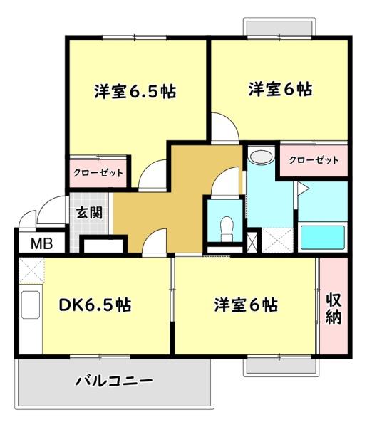 寝屋川市黒原橘町のマンション