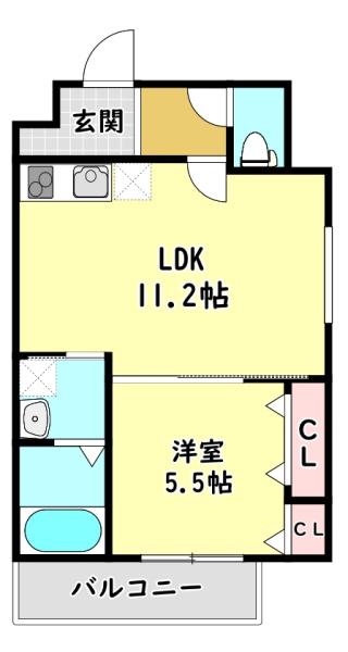 門真市常称寺町のアパート