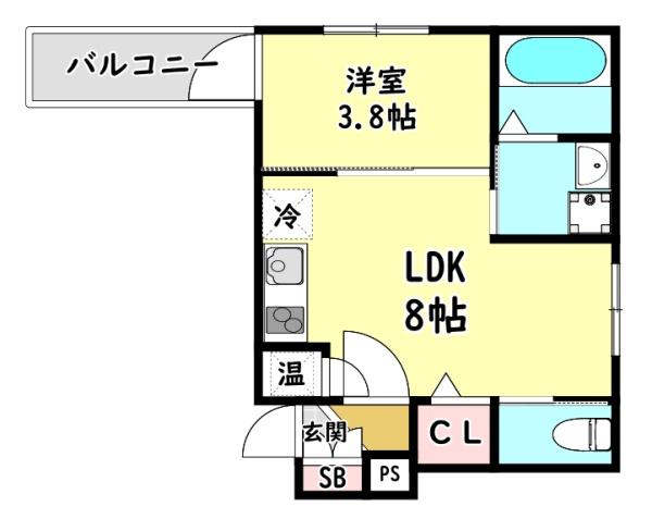 寝屋川市萱島南町のアパート