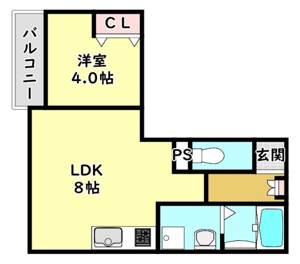守口市藤田町２丁目のアパート