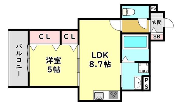 寝屋川市大利元町のアパート