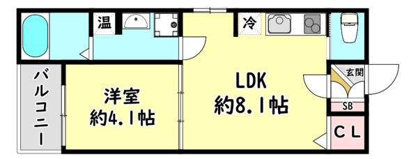 寝屋川市香里北之町のアパート