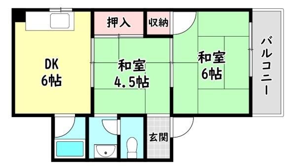 寝屋川市香里北之町のマンション