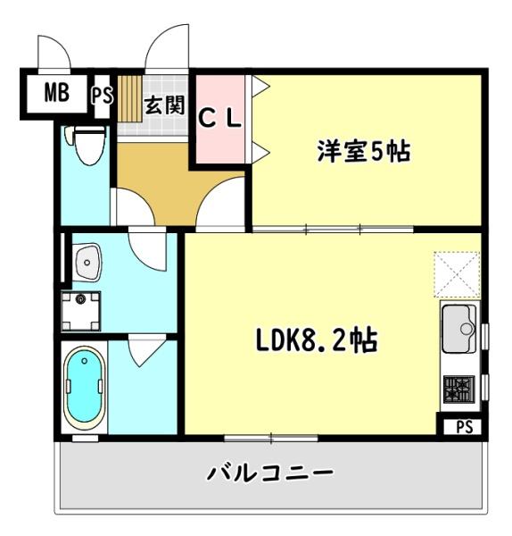 門真市城垣町のアパート