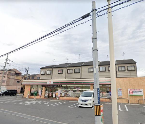 寝屋川市萱島桜園町のアパート(セブンイレブン寝屋川中神田町店)
