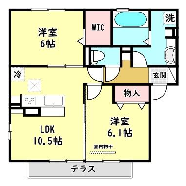寝屋川市田井町のアパート