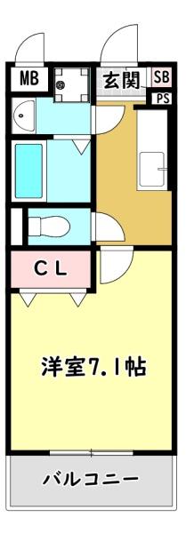 寝屋川市高柳２丁目のマンション