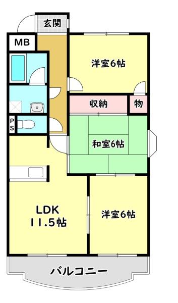 寝屋川市高宮新町のマンション