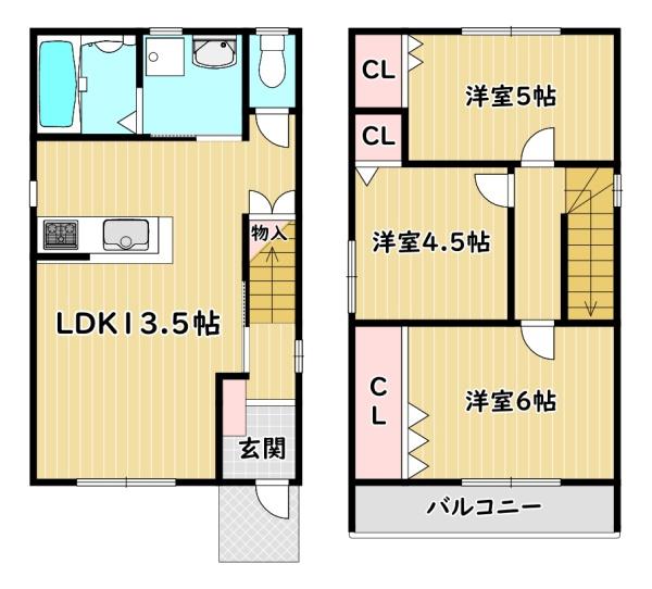 桝田貸家B号地
