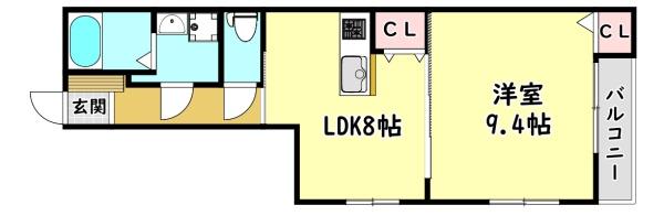 寝屋川市田井西町のアパート