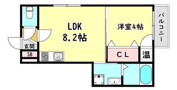 門真市石原町のアパート