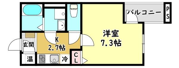 寝屋川市香里北之町のアパート