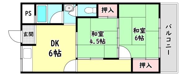 寝屋川市東神田町のマンション