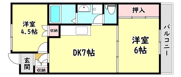 守口市藤田町３丁目のアパート