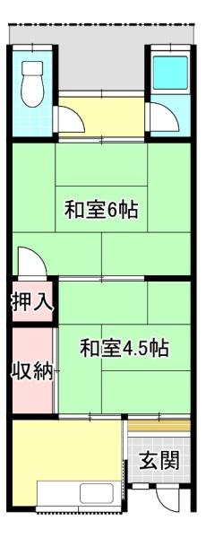 寝屋川市萱島東２丁目の貸家