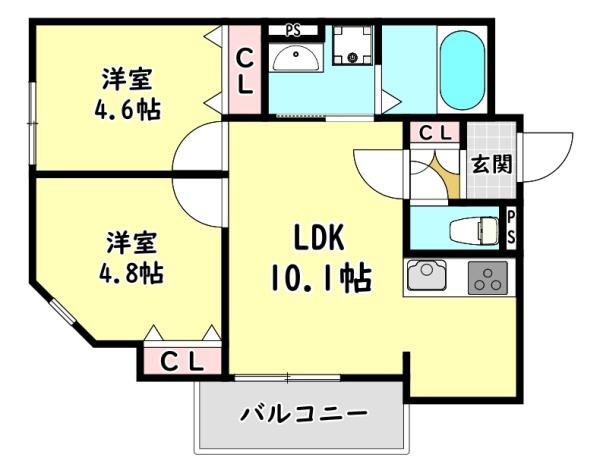 寝屋川市明和２丁目のアパート