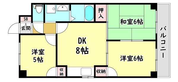四條畷市蔀屋本町のマンション