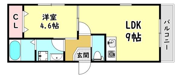 守口市金田町２丁目のアパート
